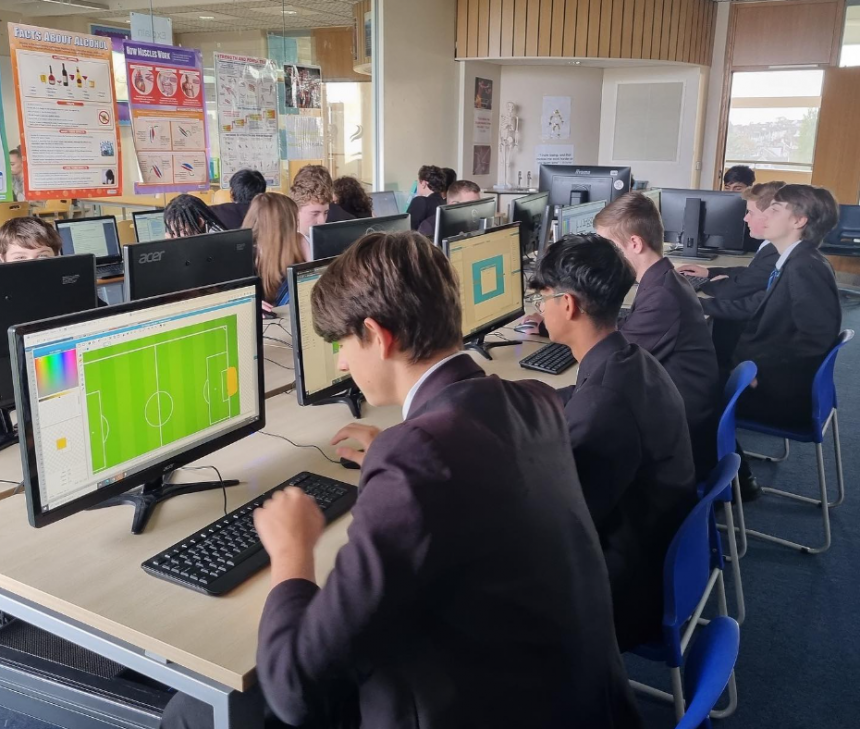 Young gamers are flocking to a school club which is boosting their motivation in class, thanks to a donation of technology.